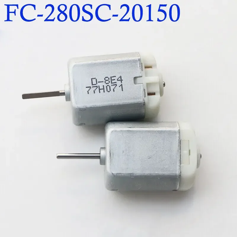 D-8E4 77H071 Micro FC-280SC-20150 DC 12V Motor D-shaft for Door Lock Actuator Rearview Mirror Central locking Motor