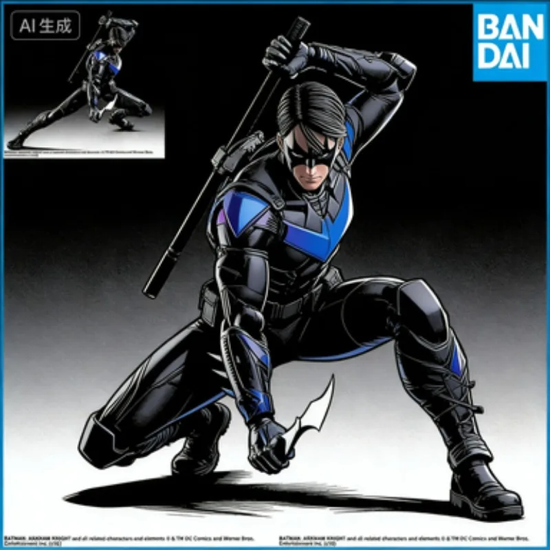 

PLAY ARTS for The Dark Knight Batman Nightwing 27cm Action Figure Mol Toys Collectible Figure for DC Comics Fans In Stock