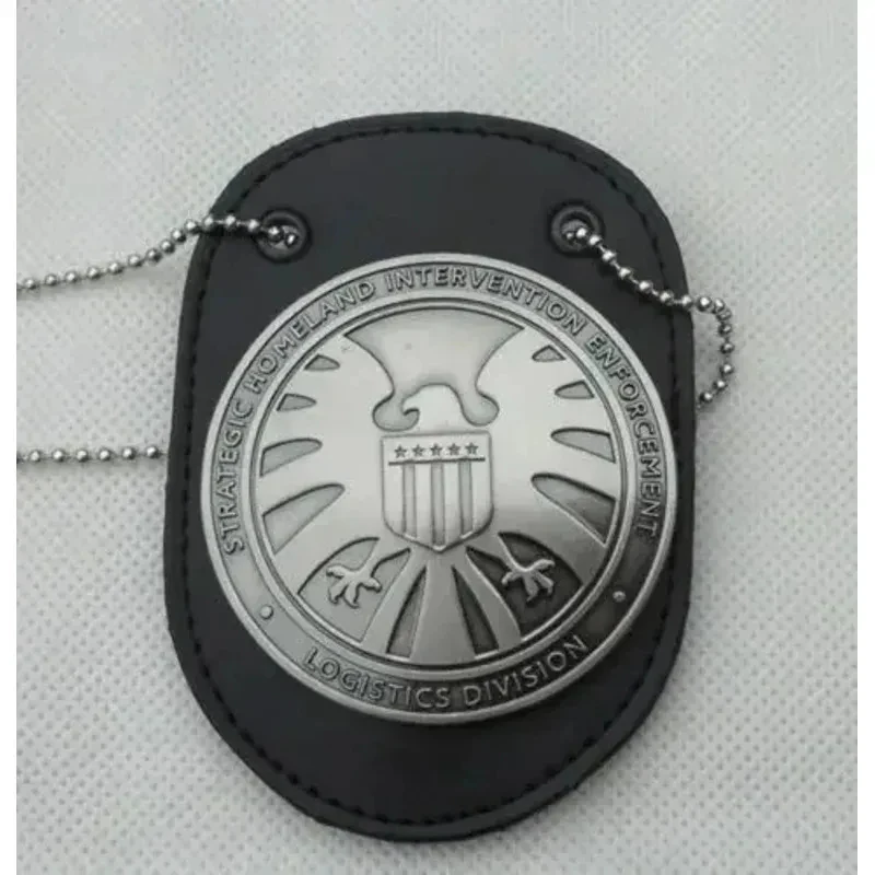 e,4;v'6\k/Agents Of S.H.I.E.L.D.Metal SHIELD Pin & Badge Holder Accessory Gift Cosplay Props MN95;g'8.n/3\ view 5