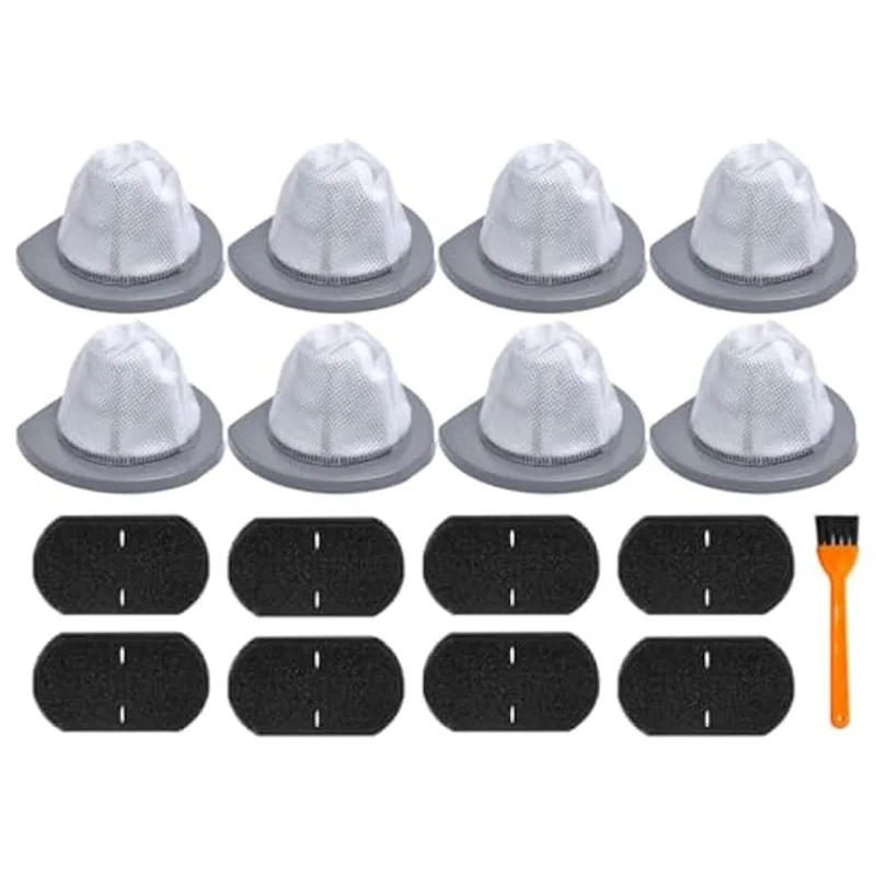 SANQ 8Pack 2033 Filtro de vácuo para Bissell Featherweight Stick Leve Vácuo sem saco 20331 20333 20334 20336 20339 2033M Par