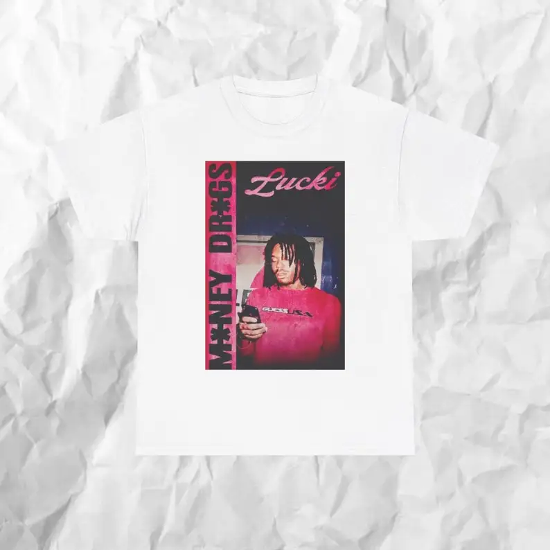 Lucki M*NEY DR*GS Rare T-Shirt Lucki Merch