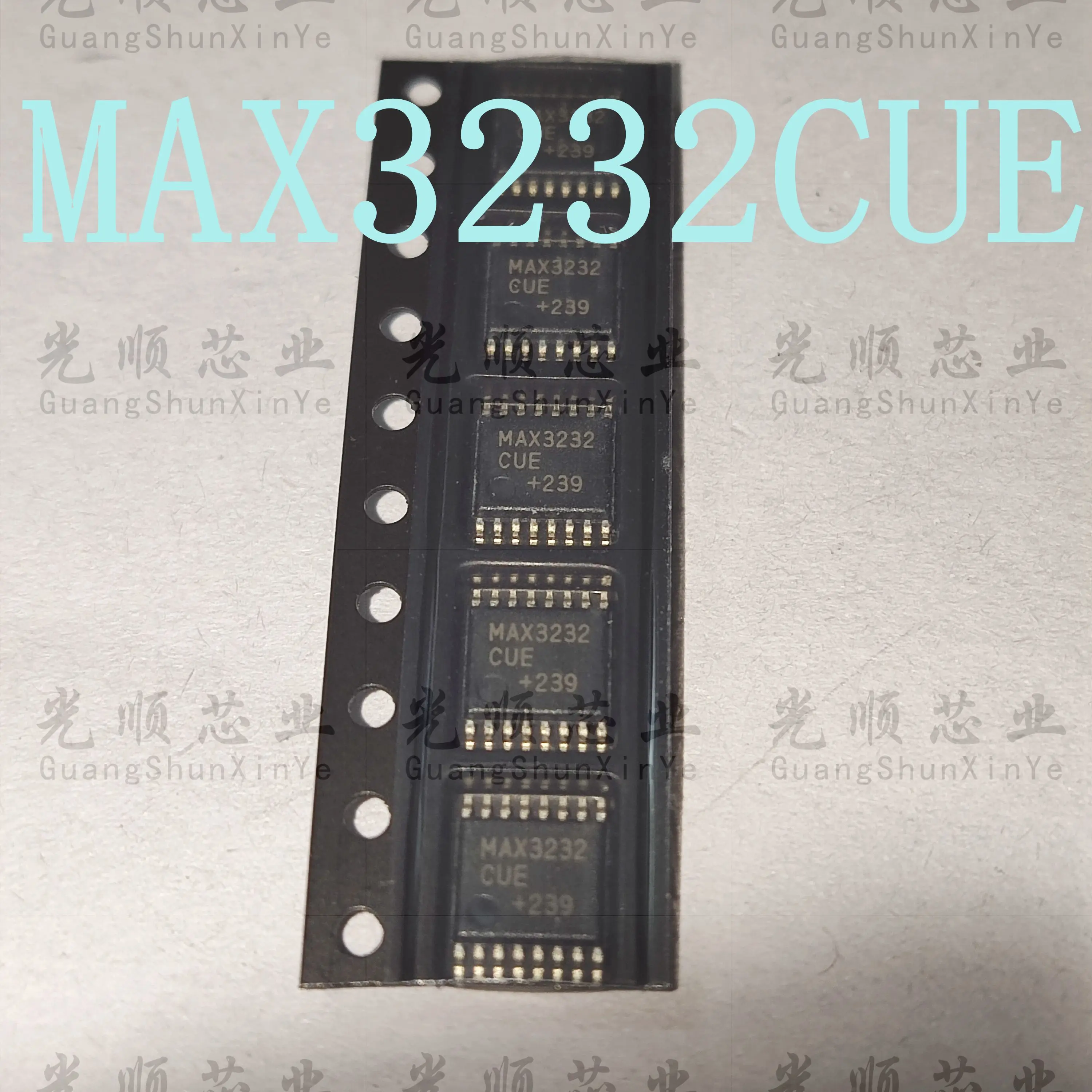 5PCS MAX3232CUE TSSOP16 Inventário local.