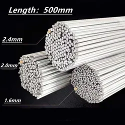 Low Temperature Easy Melt Aluminum Welding Rods Weld Bars Cored Wire 2mm Rod Solder for Soldering Aluminum No Need Solder Powder