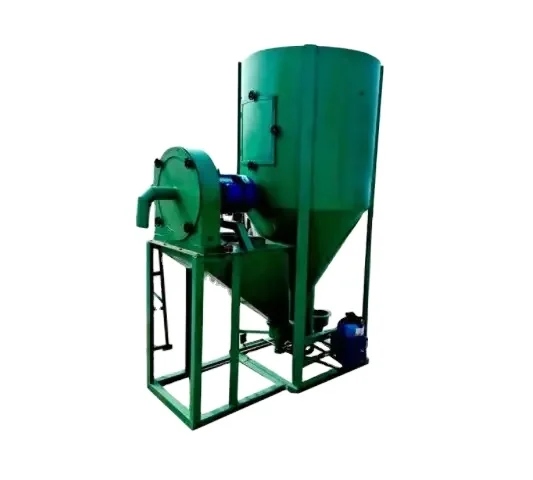 

Simple Chicken Feed Making Machine Feed Mix Animal Food Plant Poultry Feed Grinder And Mixer For Small Farm