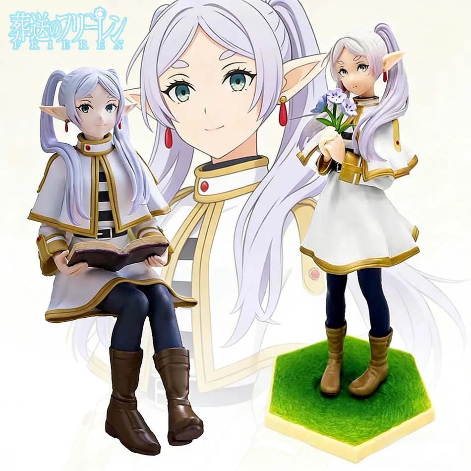 Figura de Anime de 14 cm de Frieren: Más Allá del Final del Viaje, Figura de Acción de Frieren, Figura de Colección de Frieren Luminasta
