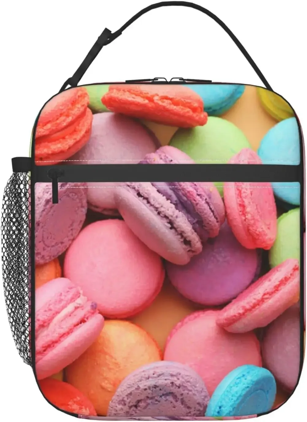 

Cute Lunch Bag for Men Women Donut Lunch Bags Reusable Insulated Thermal Lunch Box Portable Tote Bag Cooler Picnic Bag
