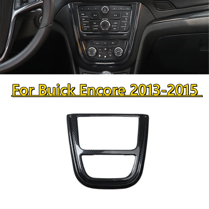 

Крышка панели управления консолью из углеродного волокна с кнопкой CD для Buick Encore 2013-2015