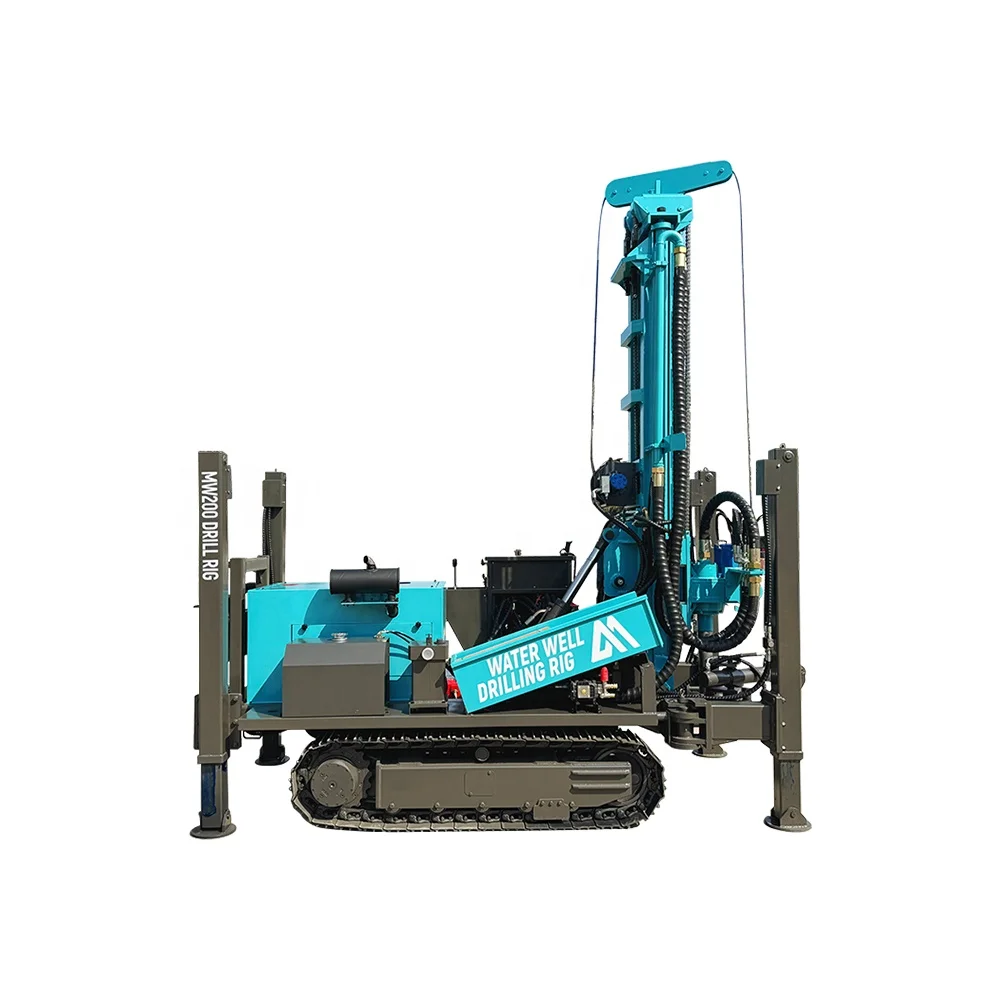 Factory hot-selling water well drilling rig 200m 300m 400m portable water drilling rig