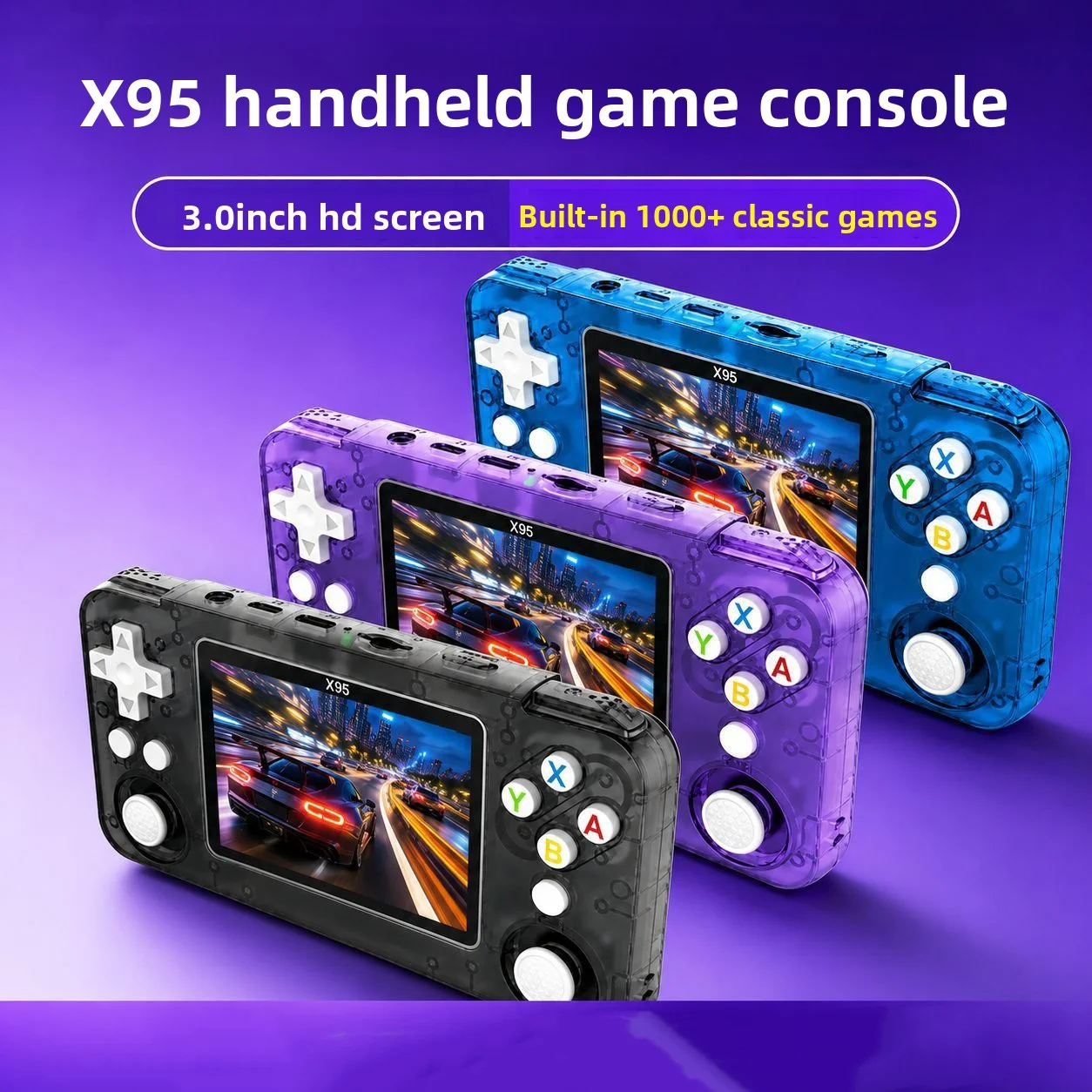 Gaming Console Under 1000 - Retro HD-scherm draagbare gameconsole, mini arcade