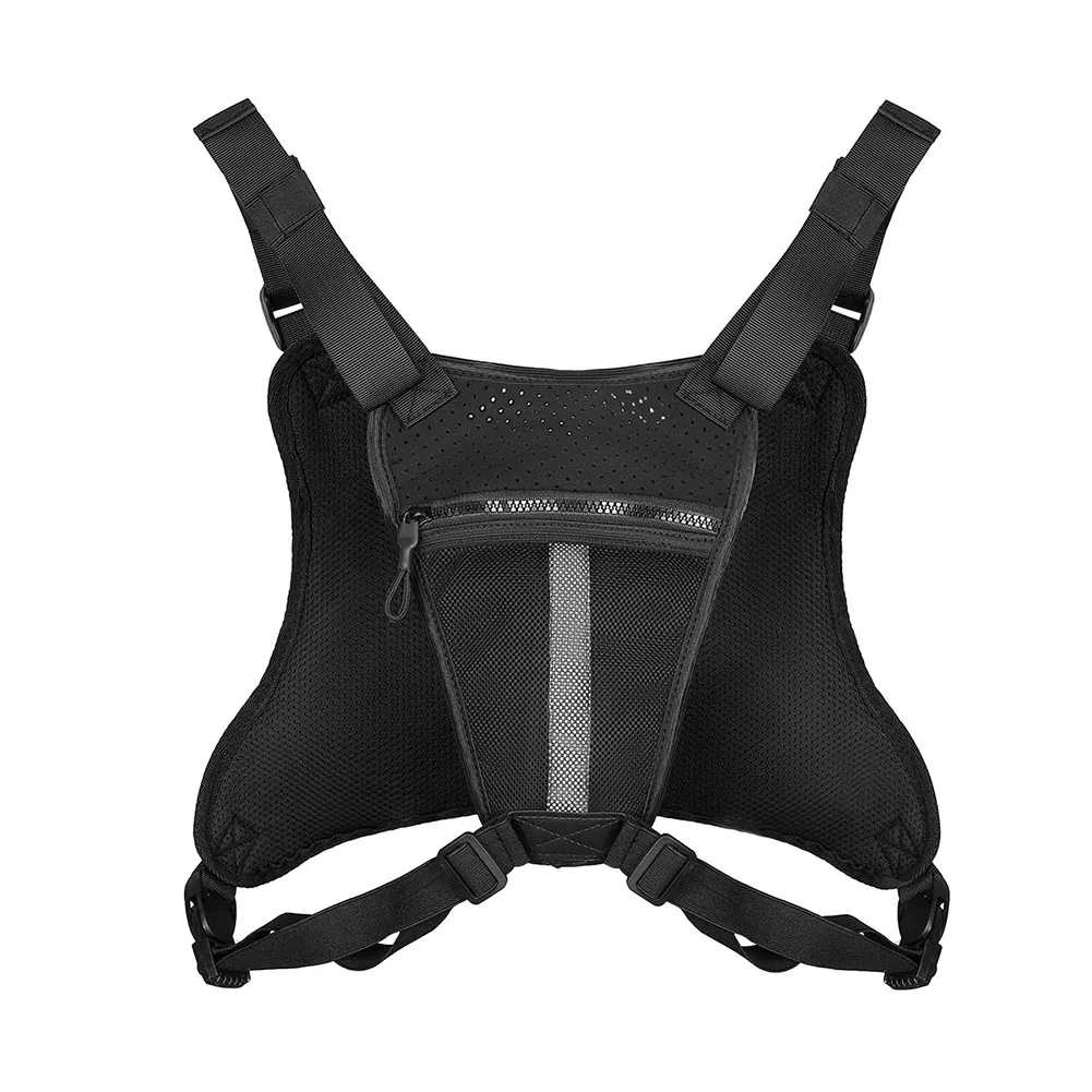 Fashion Sport Backpack Large Capacity Streetwear Chest Bag Breathable Travel Vest Backpack for Running Travel