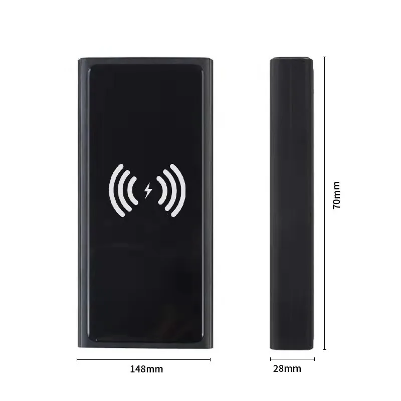 Portable 10000mAh Mobile Power Bank 22.5W PD Bidirectional Fast Charge 15W Wireless Fast Charging for Smartphones