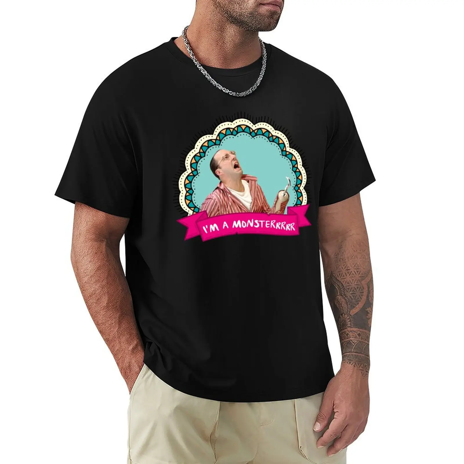 

Buster Bluth is a monster! Arrested Development Quote T-Shirt Long Lasting Casual T-Shirt