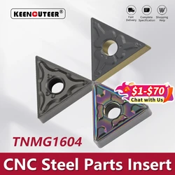TNMG16 MA/TM/PM YZ6030 YZ5010 YZ5028 JC800 Carbide Insert for MTJNR External Turning Tool TNMG Blade for Steel Cutter CNC Lathe