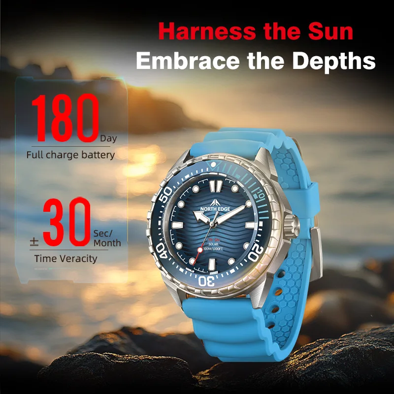 new-2026-stainless-steel-diving-watch-solar-powered-quartz-watch-unisex-wristwatch-for-swimming-and-daily-use