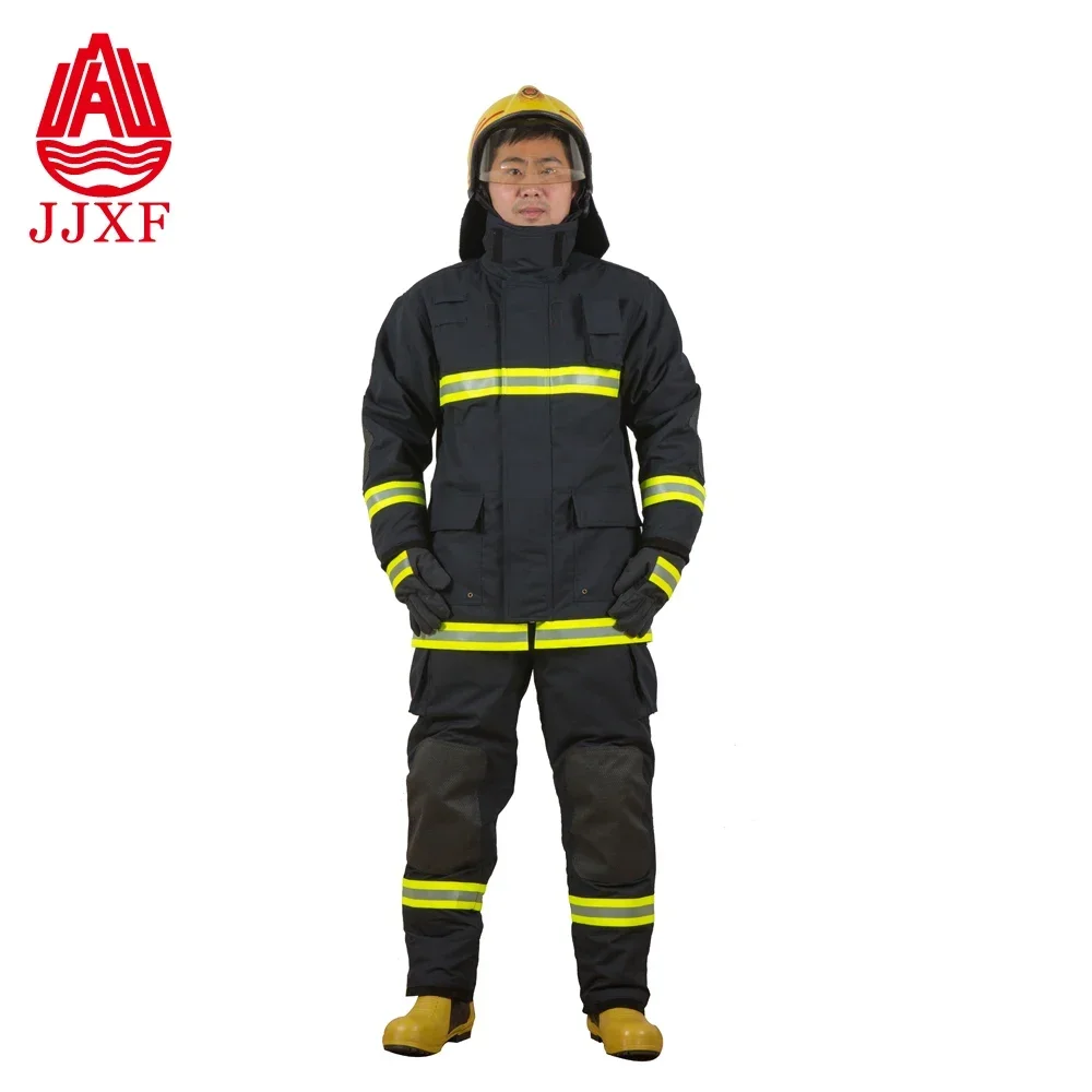 

EN469 certificate fire fighting coverall fire man suit