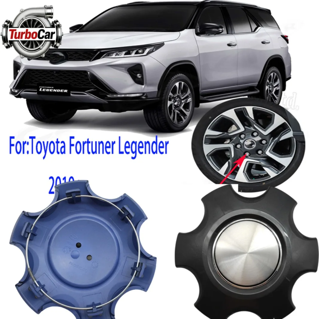 

1PCS Wheel Hub Center Cap For Toyota Fortuner Legender 2019+ Hilux 2016- OEM Replacement 4260B-0K360 4260B-0K370