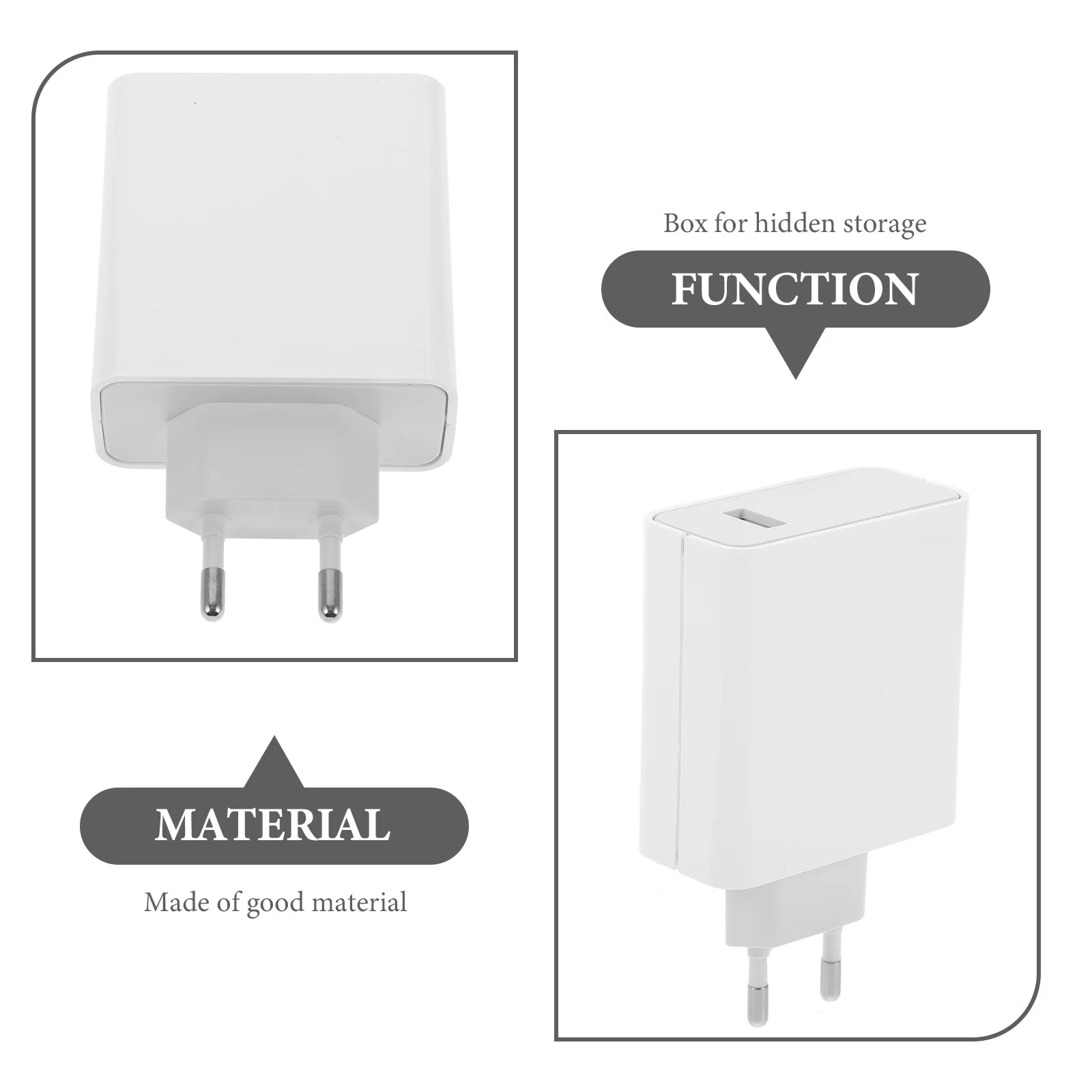 Caixa portátil Shaped Containers, armazenamento secreto, custo oculto, dinheiro, multifuncional pode