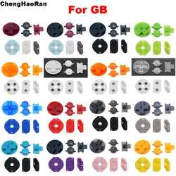 1set Rubber Conductive D-pad Buttons for GameBoy Classic for GB DMG A B buttons DiIY Button Set Replacement