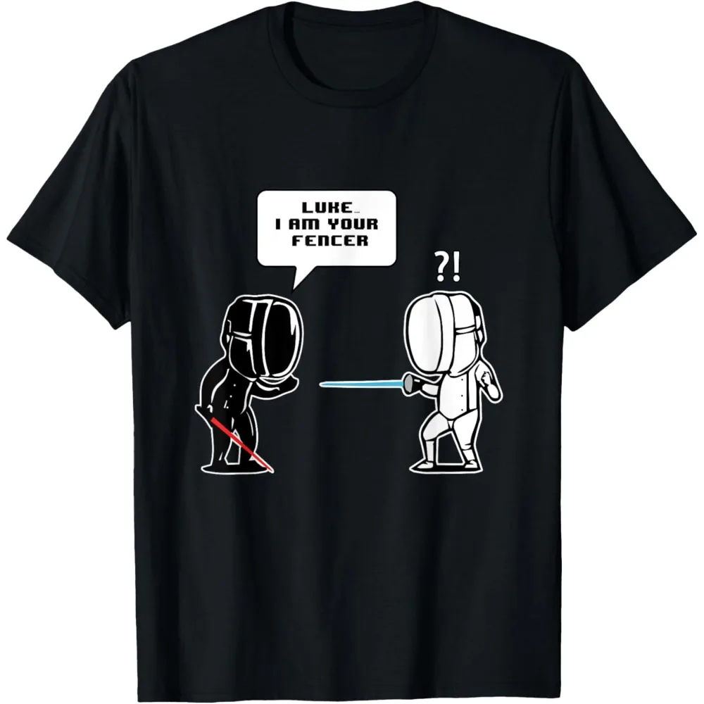 تي شيرت "Luke I Am Your Fencer" هدية سياج مضحكة