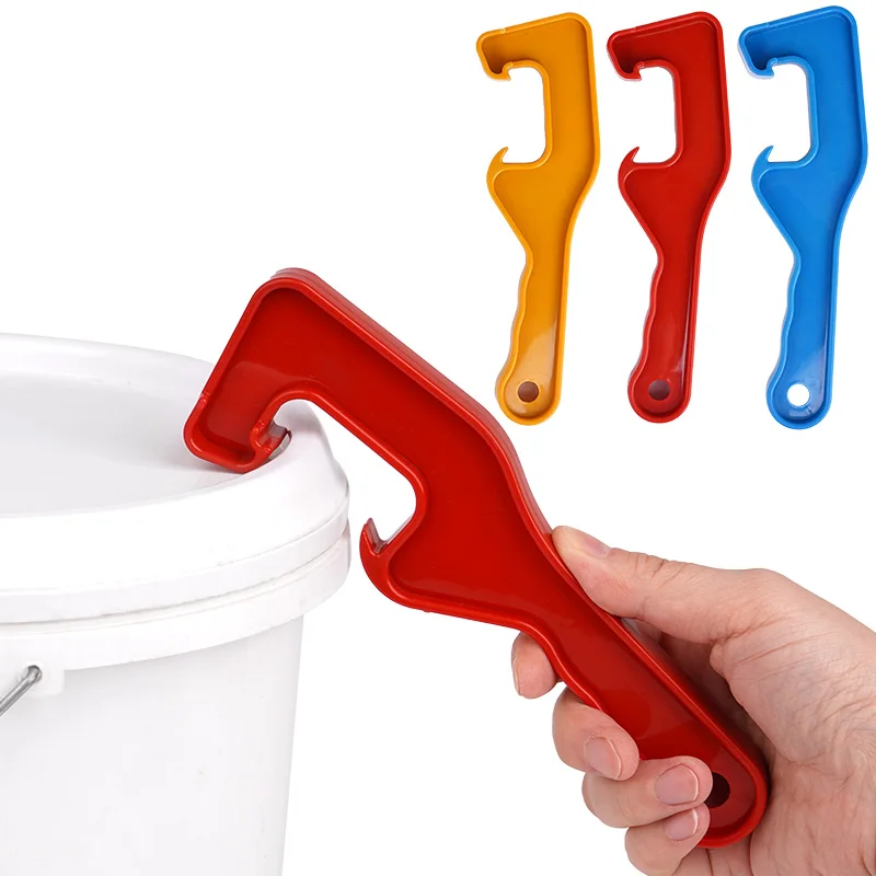 Beekeeping Manual Can Opener Honey Pail Opening Tool for Gallon Honey Bucket Pail Cap Paint Barrel Lid Removal Wrench