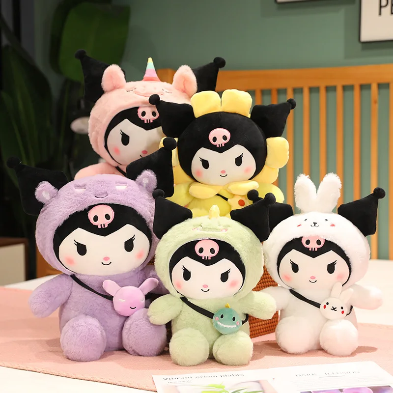 

Мягкая куромипроформа Sanrio в куклу маленького дьявола с плюшевыми подушками и игрушками для сна в качестве подарка на день рождения