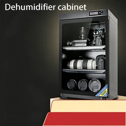 32L Full Automatic Electronic Dry Cabinet Box SLR Camera Lens Dehumidify Drying Moistureproof Cabinet Touch LED Display Screen