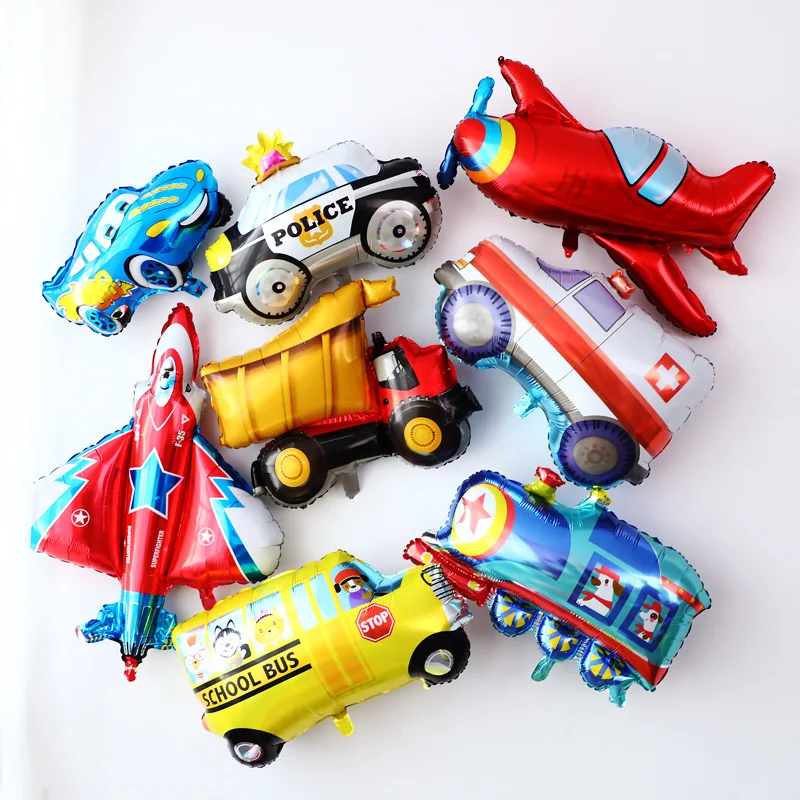 5PCS/PACK 16IN Mini Transport Party Decoration Car Balloon