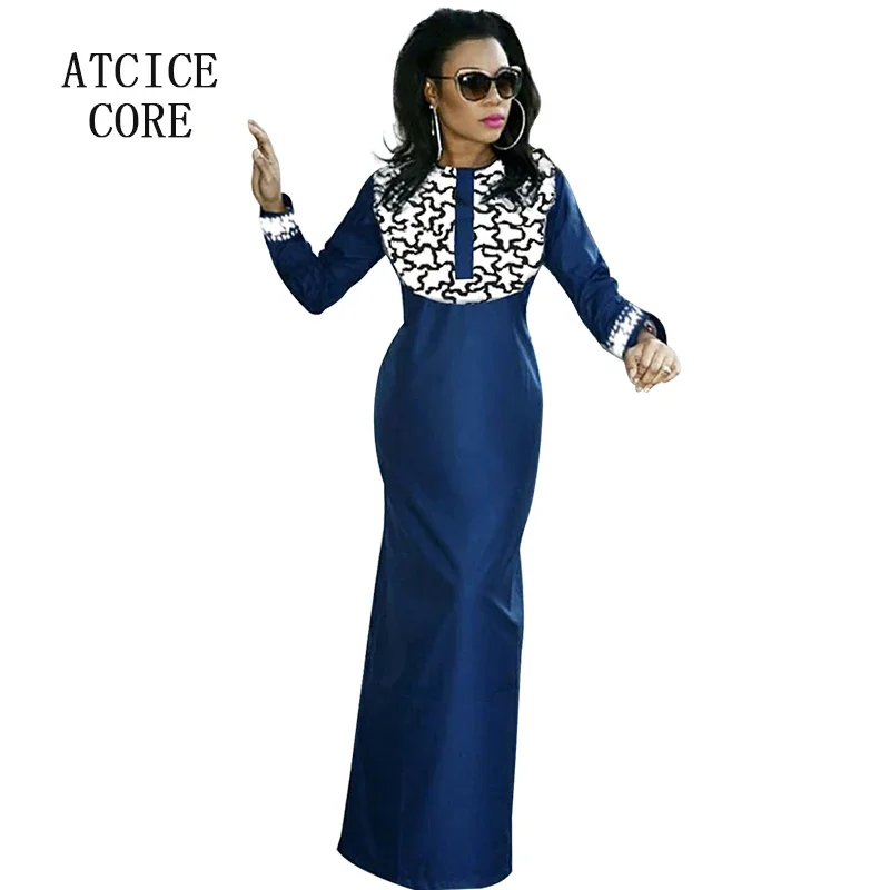 Abiti africani per le donne nuovo Design di moda africano Bazin Riche ricamo Design spedizione gratuita abbigliamento africano