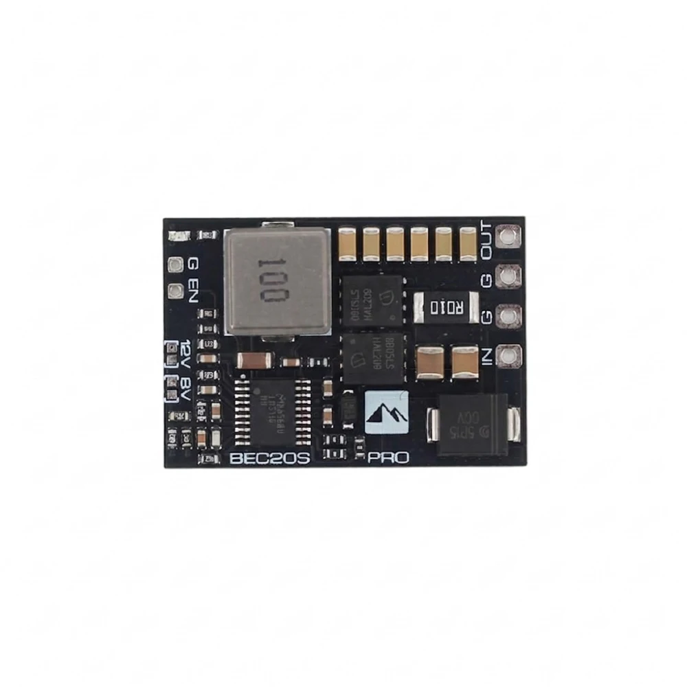 7-85V to 5.2V 8V 12V 5A Synchronous Buck BEC Power Module TVS Protection Thermal Shutdown Step Down Regulator for Aircraft Model