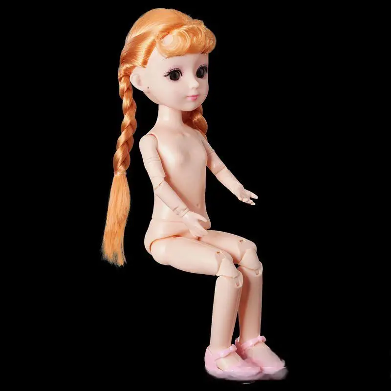 Muñecas BJD de 11 pulgadas, juguetes para niños, niña pequeña con pelo largo, artículos Kawaii, envío rápido, regalo de cumpleaños para niños, regalos de juego DIY