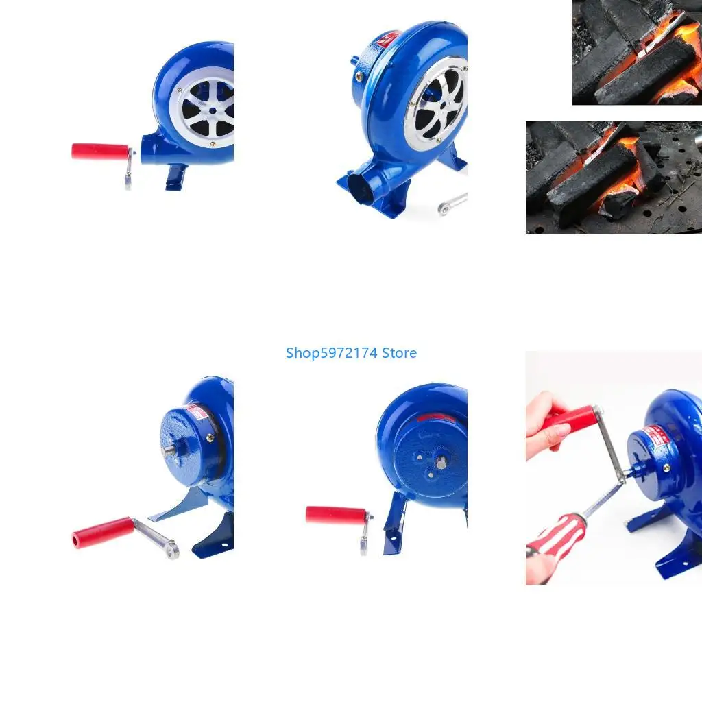 Y3NB Perfect Hand Crank Air Fan Hand Crank Blower Manual Blacksmith Blower
