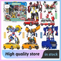 Hello Carbot Transforming Car Movable Action Figure Transforming Car Special Police Transforming Robot Fire Alarm Weapon Boy Toy