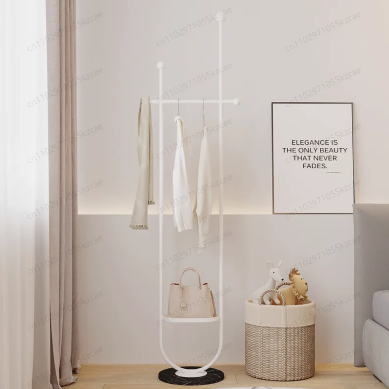 

Металлическая вешалка для одежды в скандинавском стиле, многофункциональная подставка для прихожей и гостиной с полкой, современная мебель для прихожей