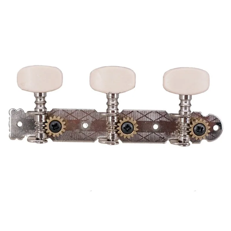 Ein Satz 3R3L Nickel-Stimmwirbel, Stimmmechaniken für klassische Gitarren, Zubehörteile, Musikinstrument. – Detail 4