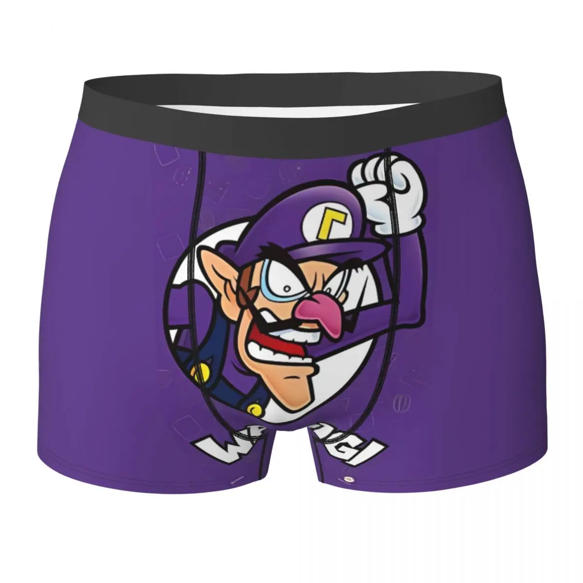 Super-Marios Boxer Shorts Pouch Underwear Trenky Print Boxer Brief Elastic Men Panties Plus Size