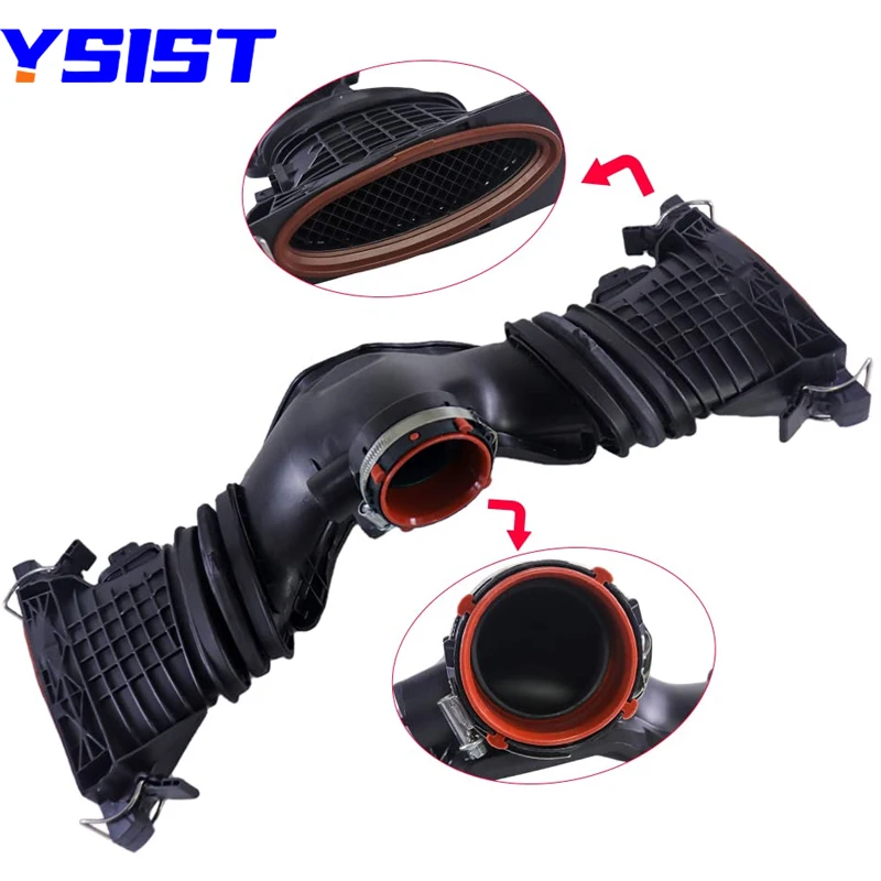 Engine Air Intake Duct with Mass Sensor for MercedesBenz GL350 GL320 C320 ML280 C320 E280 350 G320 DIESEL Bluetec 4Matic 3.0L