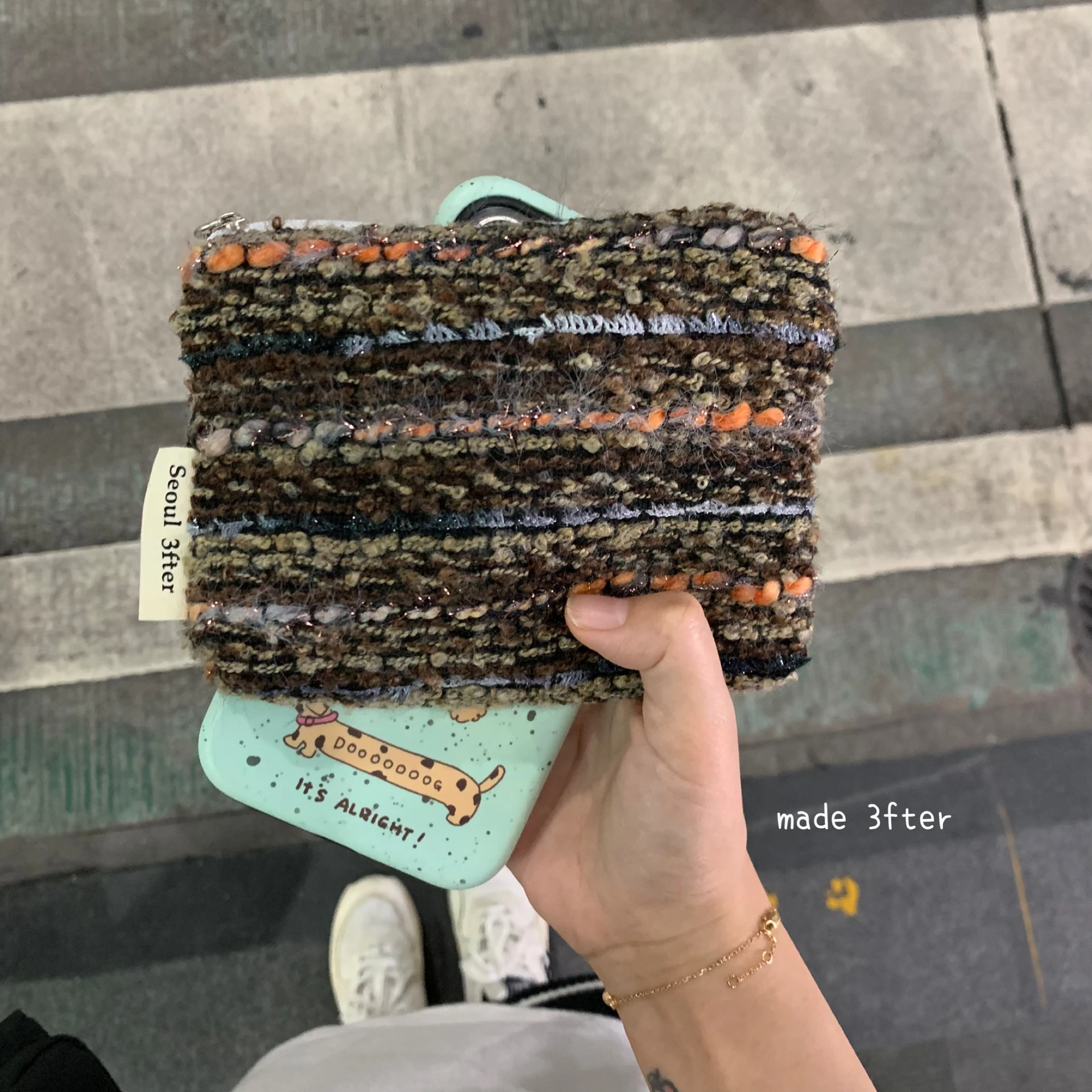 

Checkered Coin Purse Retro Storage Bag for Toiletries And Autumn Winter Clothes 50 Pieces Capacity Functional Wallet