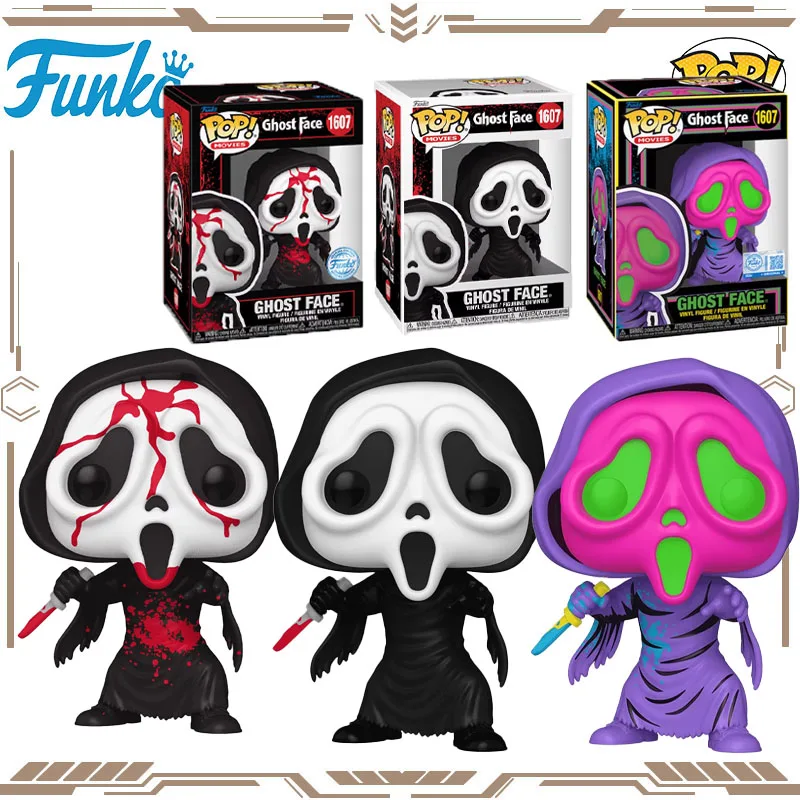 

Funko POP Original Genuine Ghost Face 1607 Action Figure Toys for Boys Girls Gift Collectible Model Ornaments