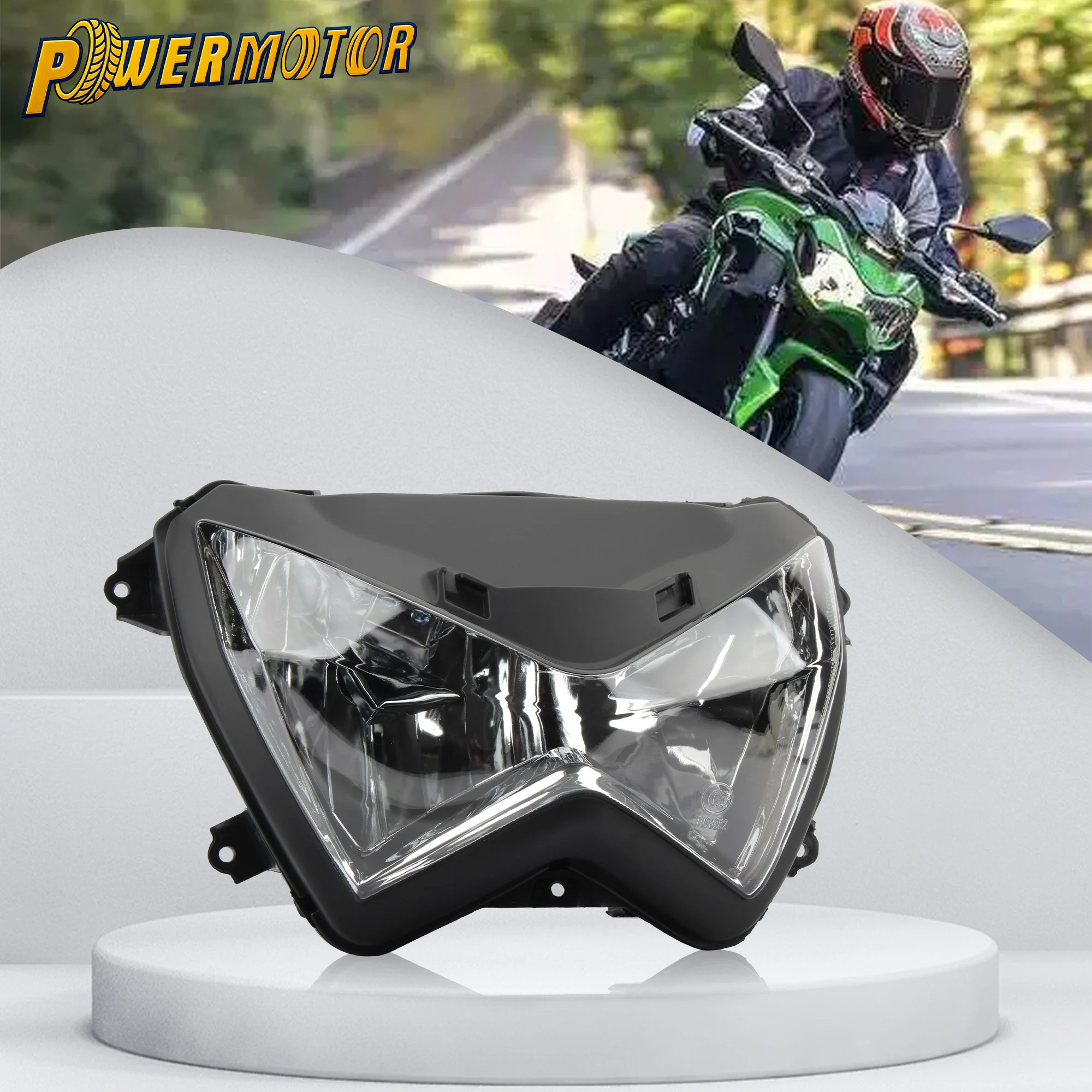 

For Kawasaki Motorcycle Headlight Headlamp Assembly Z250 Z800 2013 2014 2015 2016 2017 Naked Street Bike Front Head Light Shell