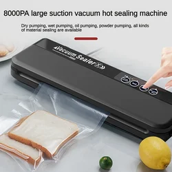 Automatic Vacuum Sealing Machine With Longer Automatic Lock Suitable For Small Household Packaging Preservation Storage Bags