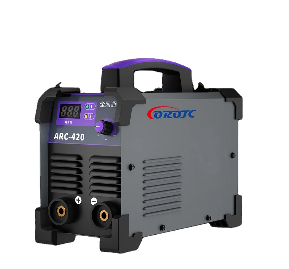 New   ARC-420 Industrial Welding Machine 220V 380V Inverter 9.2kVA Stainless Steel Excellent Welding Performance Integrated