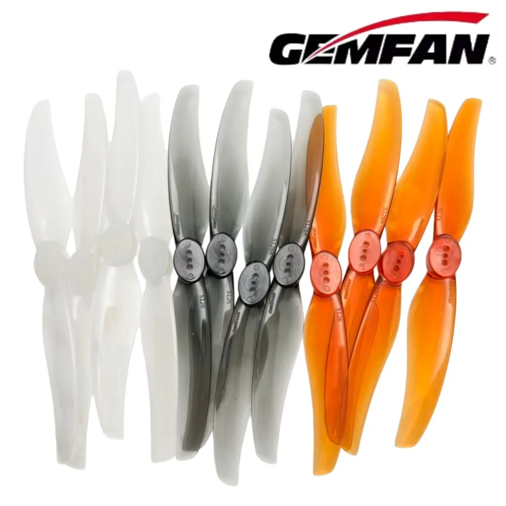 2Pairs/4pcs Gemfan 5126 Propeller 5 inch 2 Blade CW CCW Props LR5126-2 High Efficiency RC Helicopter for 2204 2203 Motors FPV