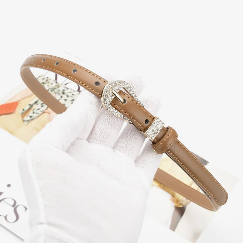 Nieuwe Leren Riem Groothandel Dames Pin Gesp Riem Net Rode Wind Ins Koreaanse Versie All-Match Fashion Jeans Decoratieve Riem