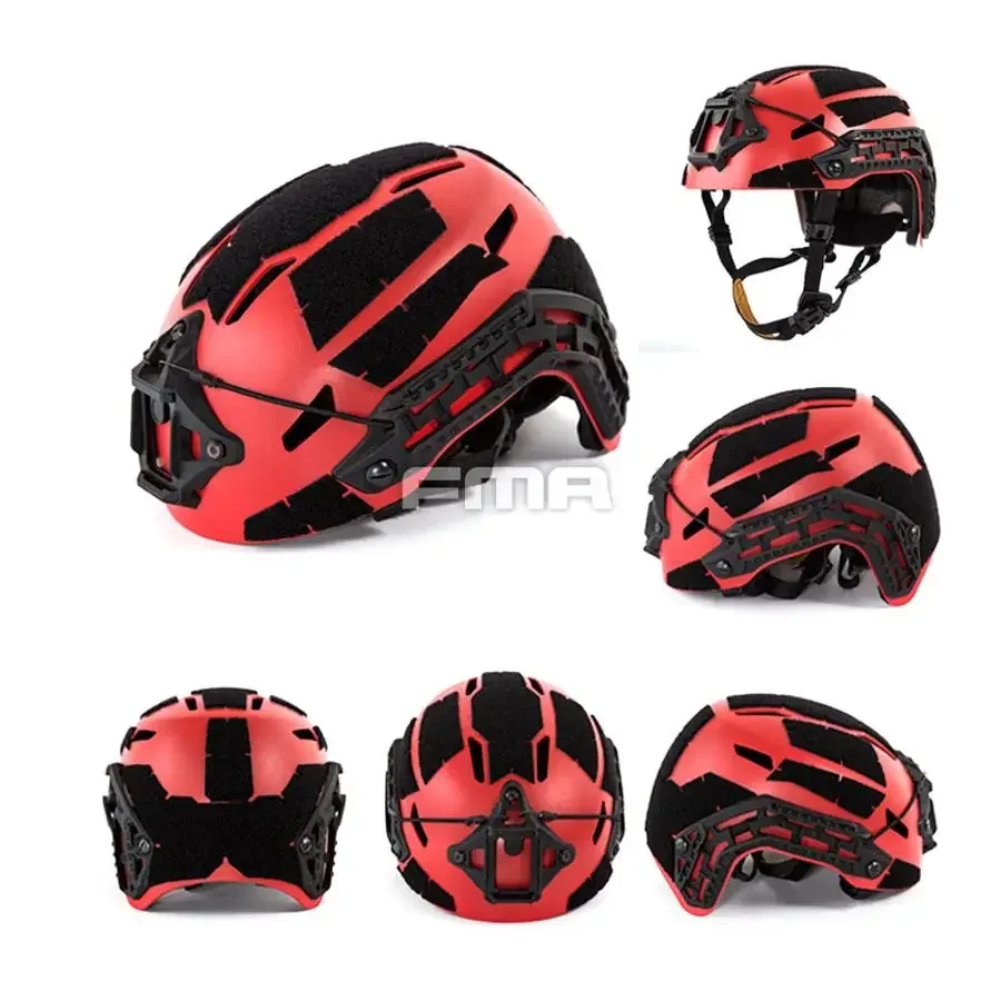 Red Color FMA Tactical  Caiman Ballistic Helmet Tactical  Climbing Helmet