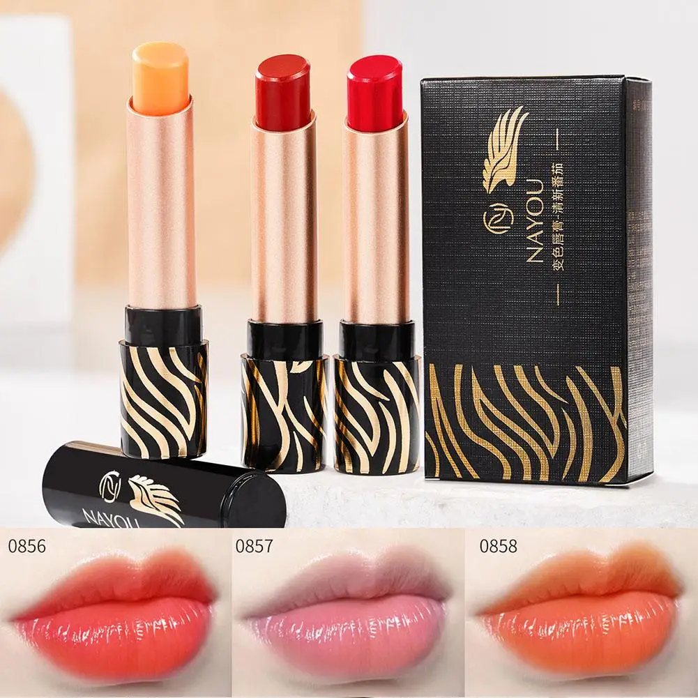 Caroteen Lipverzorging Hydraterende Lippenbalsem Verkleuring Cosmetica Verse Make-up Lipsticks Gemakkelijk Vervaagd Tomaten Niet Lippenstift Q9I6