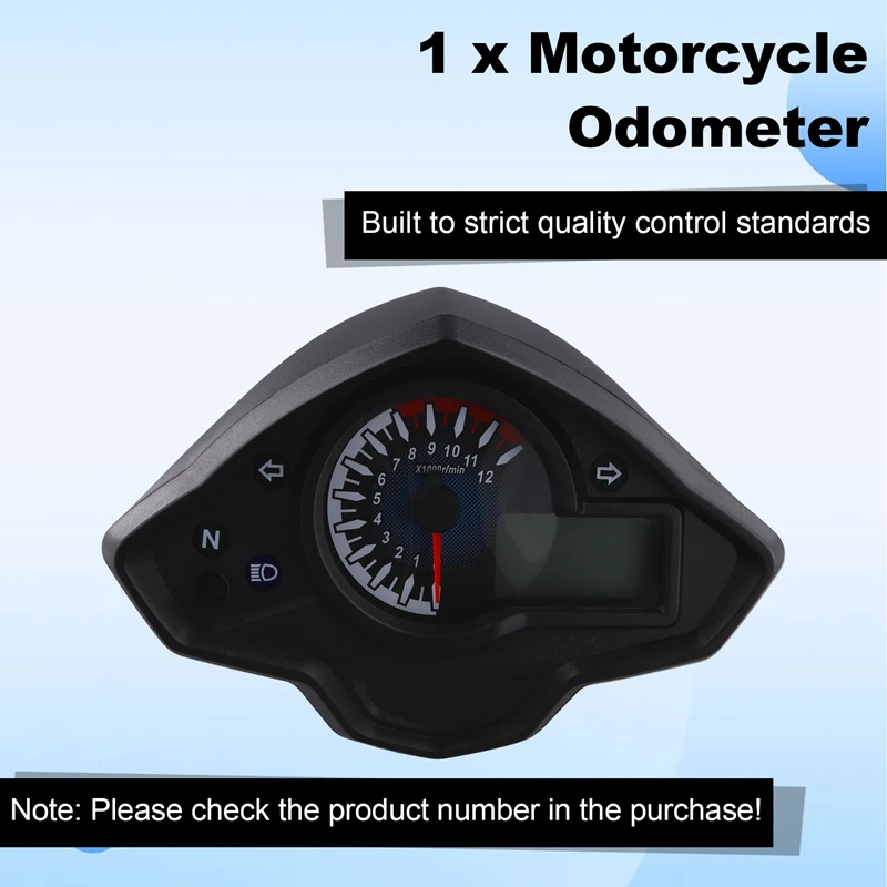 Multifunctional Techometer Instruments Indicators Motorcycle Digital Panel Odometer For Italika 250Z