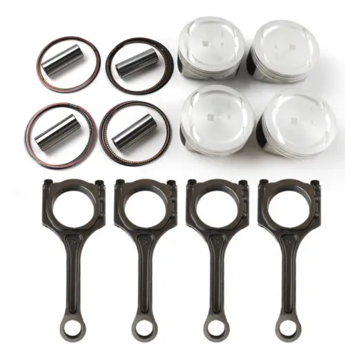 Connecting Rod & Piston Kit 23510-2G500, 23510-2G540 For Hyundai Sonata Kia Sorento Optima 2.4L DOHC G4KE 23410-2G200 3410-2G210