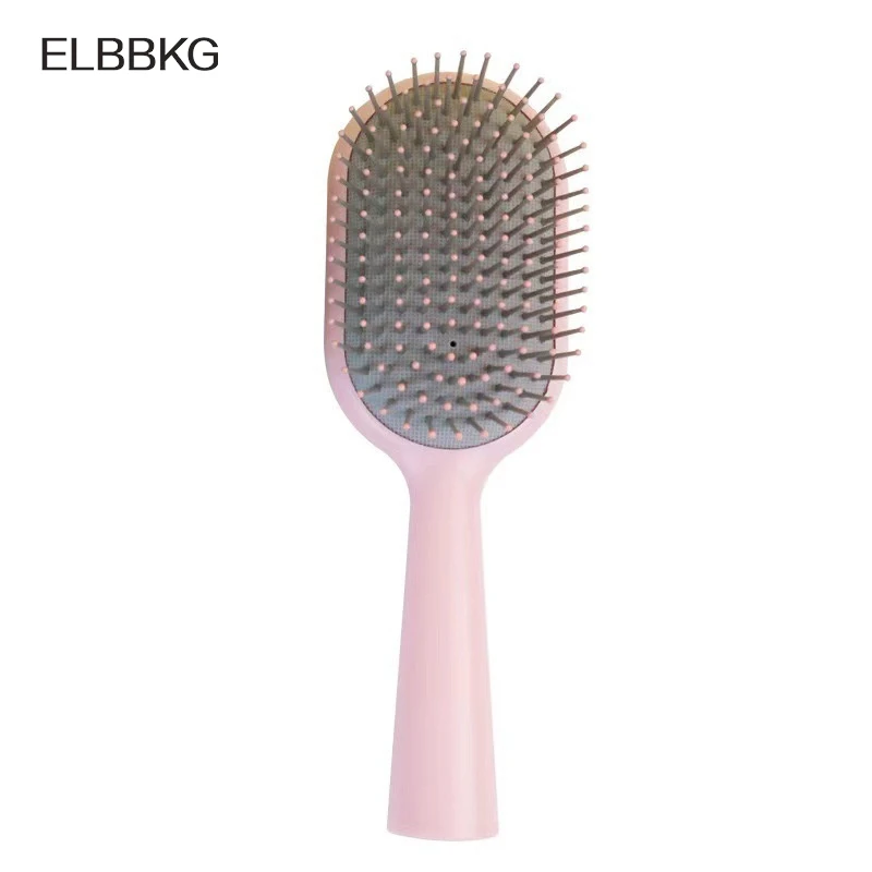 Macaron Plastic Balloon Massage Comb Student Comb High Cranial Top Hair Comb Massage Fluffy Smooth Hair Comb Oval Comb