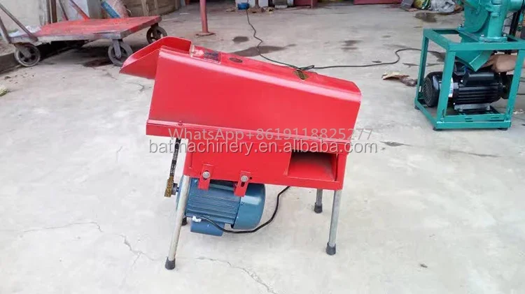 China small electric tractor low price dry maize threshing machine corn thresher