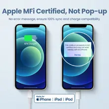 MFi 20W PD USB C to Lightning Cable #3